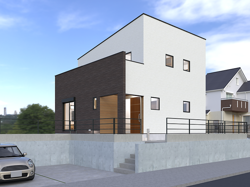 諫早市福田町 / 5号地 / 3LDK / 3,098万円＿暮らしやすさを考え抜いた回遊動線の家