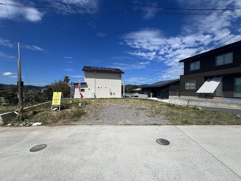 ▲【建築条件付分譲地】真崎（1区画）諫早市真崎町／１，２２０万円