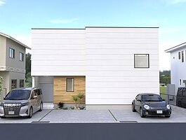 宮小路21号地/2階建て/19帖LDK＋1階ファミクロ完備。デザインだけじゃない、暮らしやすい家のイメージ