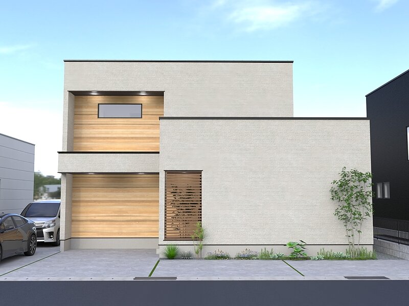 宮小路3号地/暮らしを整える、収納上手なデザイン住宅。