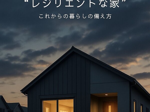 変化に強い“レジリエントな家”。これからの暮らしの備え方の画像