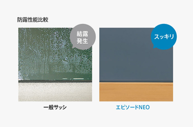 優れた断熱構造